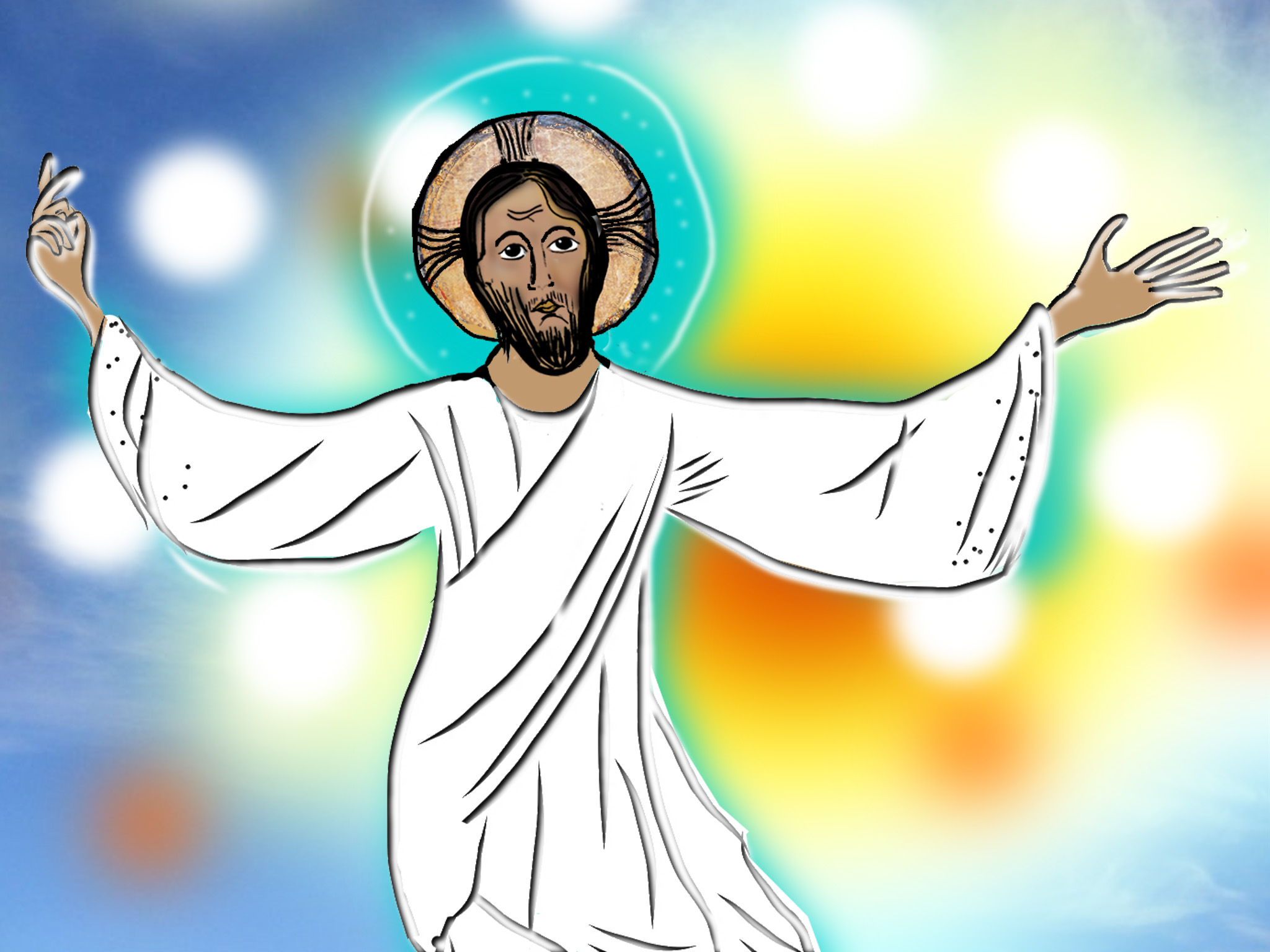 19 Il fut transfigur&eacute; devant eux3